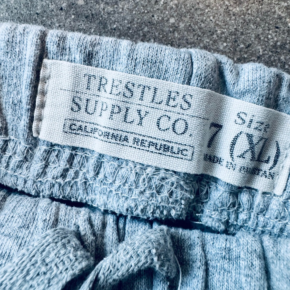 SET OF 2! Volcom Kids Blue Tie-Dye Joggers and Trestles Supply Co. Grey Joggers - Picture 8 of 9